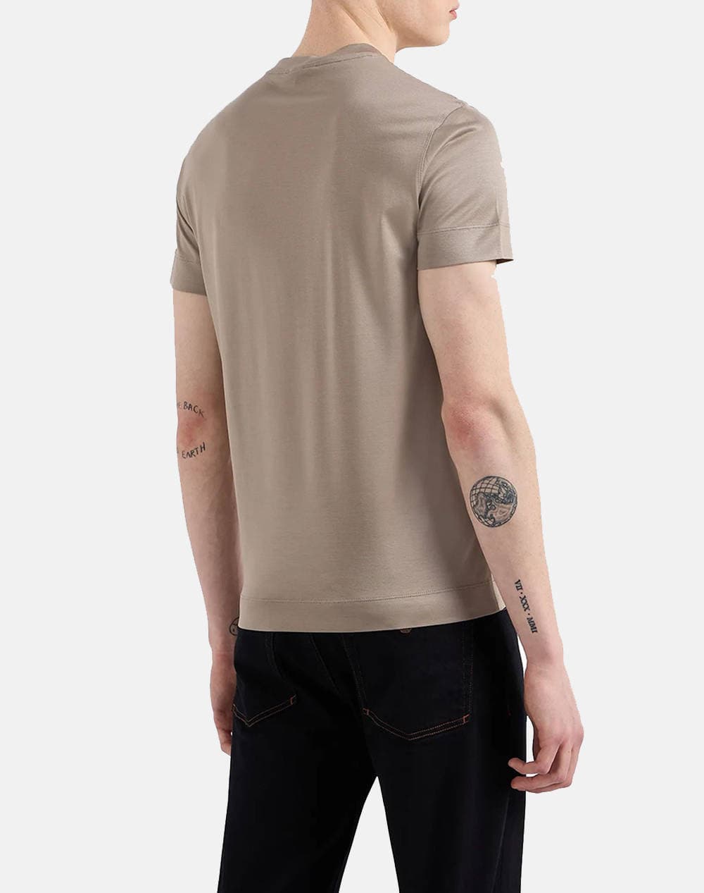 Men's T-Shirts Emporio Armani Beige