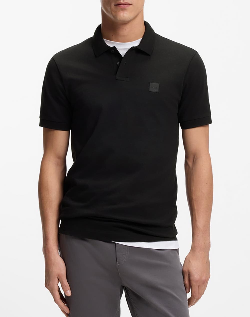 Men's Polo Shirts Boss Black