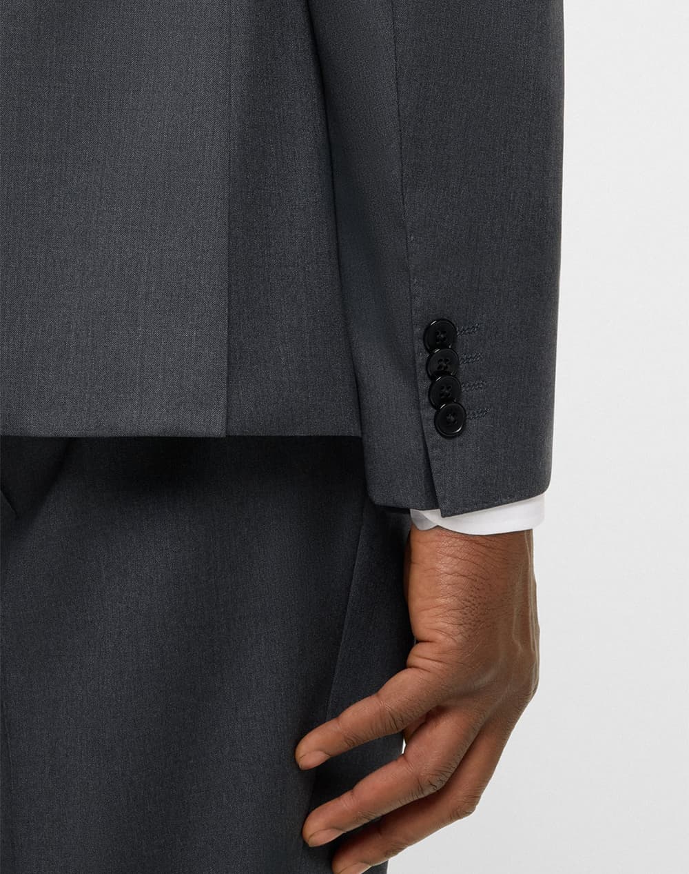 Men's Blazers Boss Gray