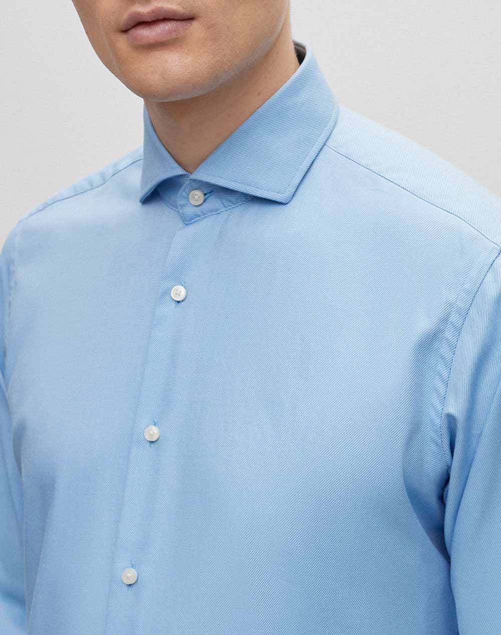 Men's Shirts Boss Blue
