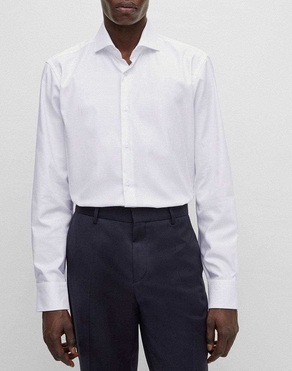 Men's Shirts Boss White
