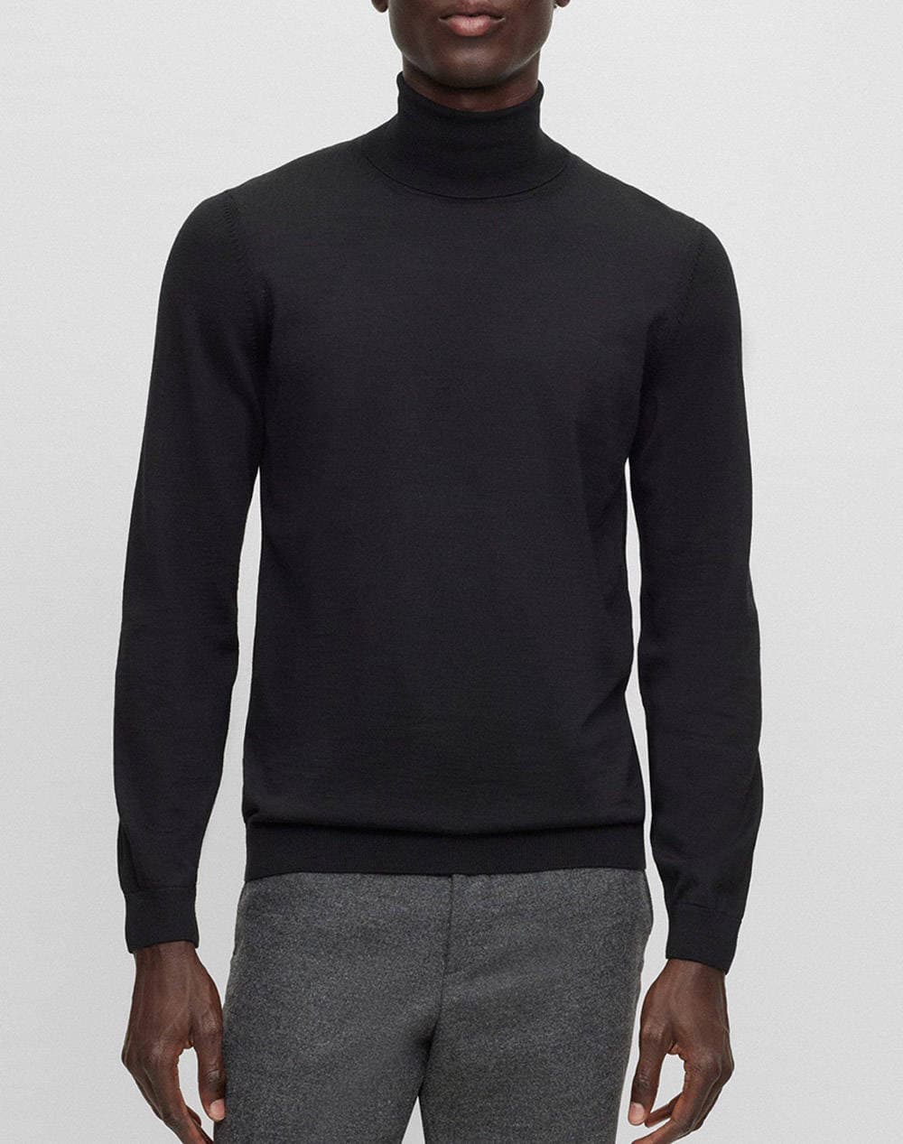 Men's Knitwear Boss Ecru