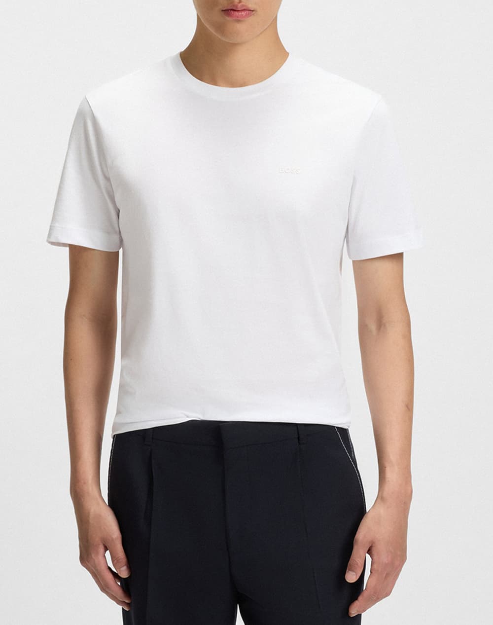 Men's T-Shirts Boss White