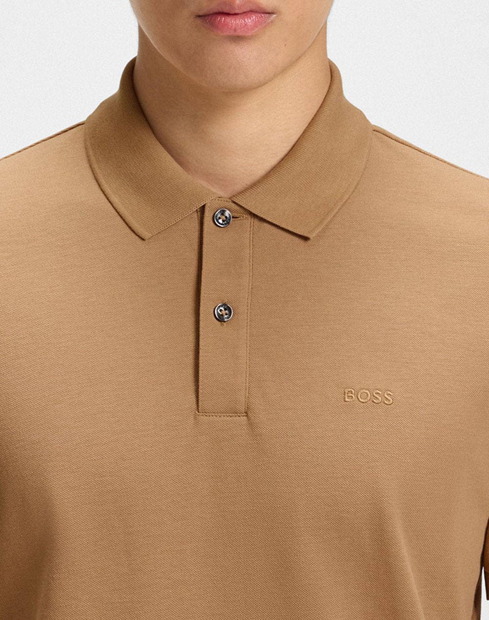 Men's Polo Shirts Boss Beige