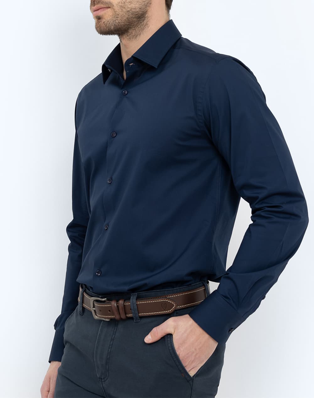 Men's Shirts The Bostonians Blue