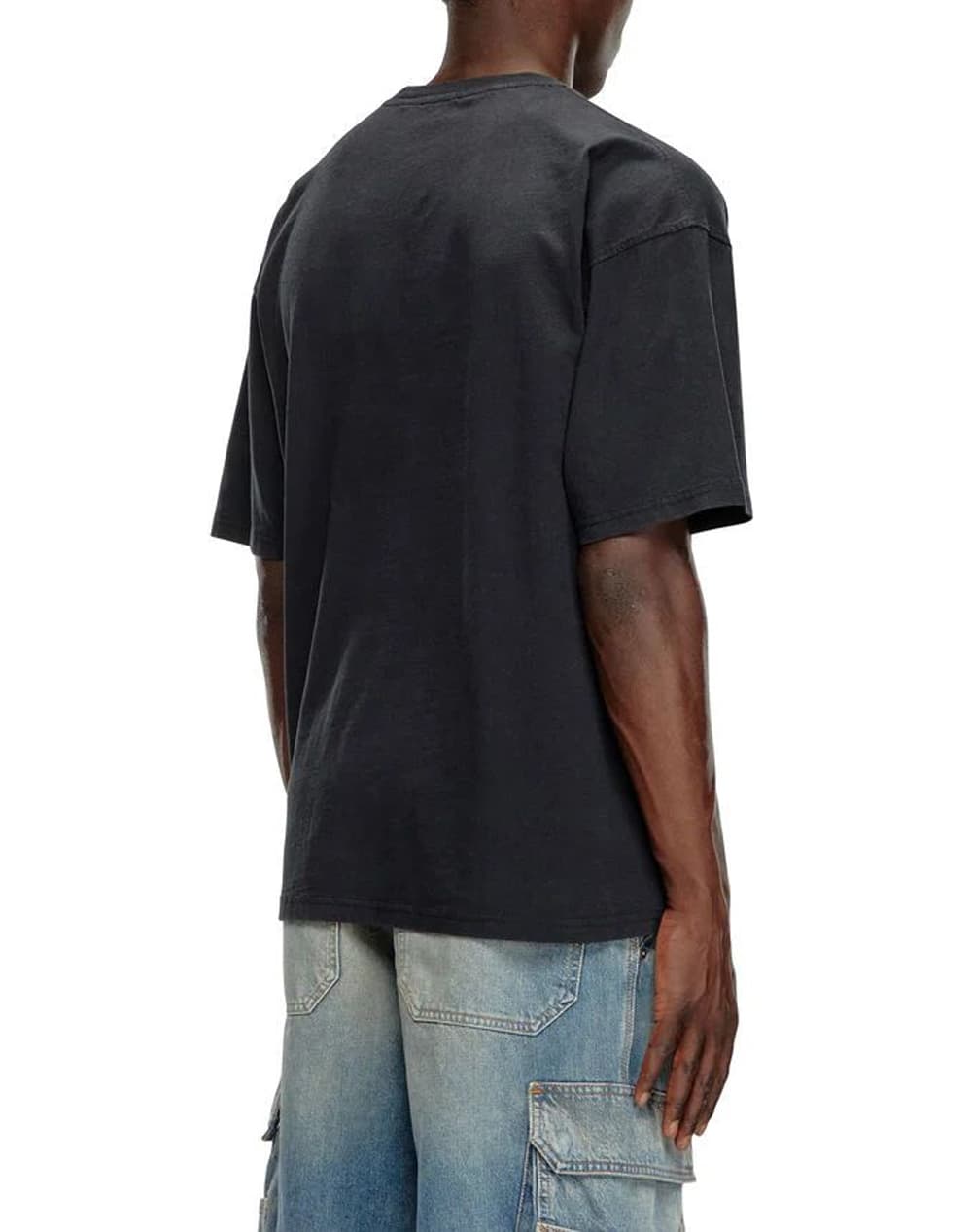 Men's T-Shirts Diesel Black