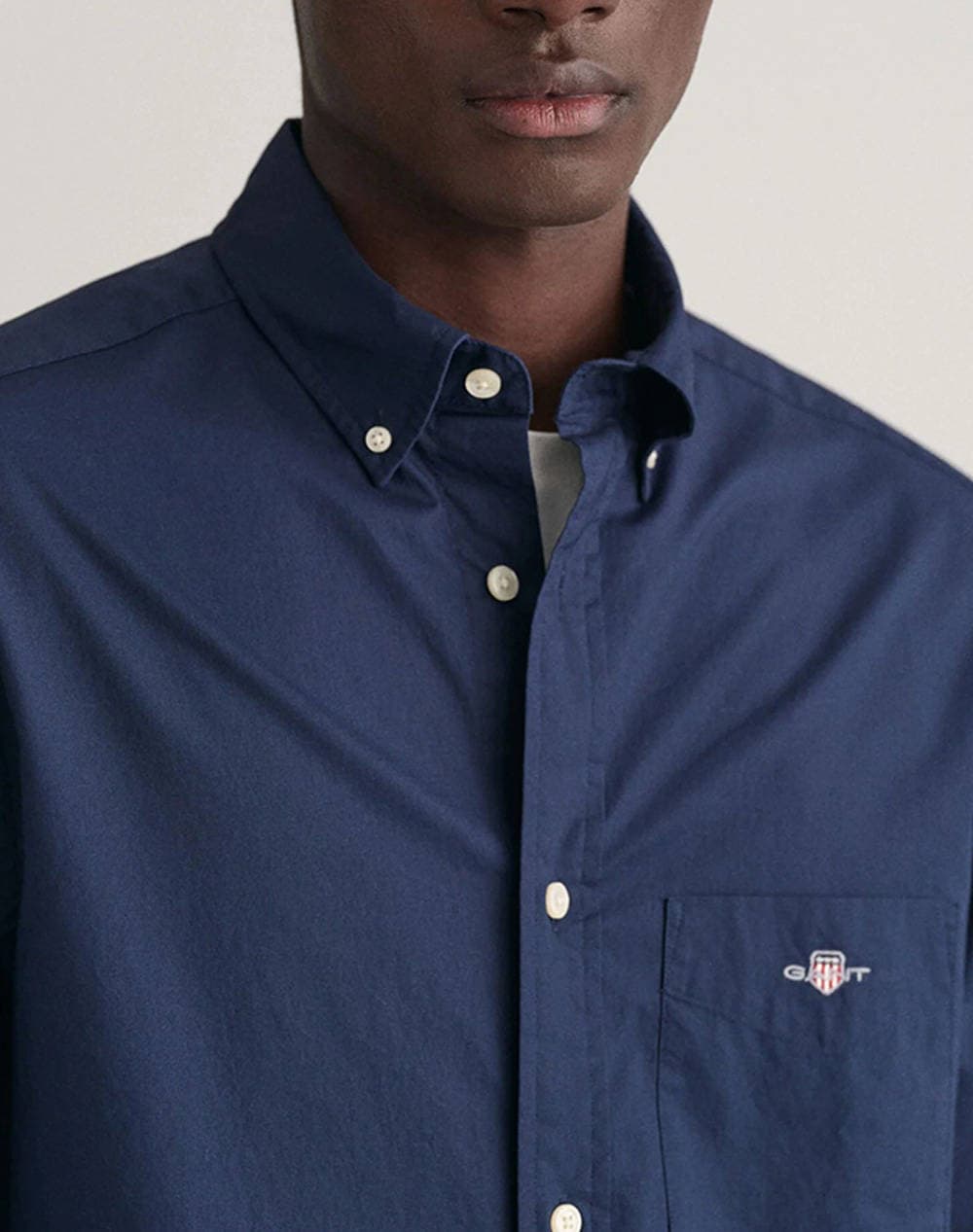 Men's Shirts Gant Blue