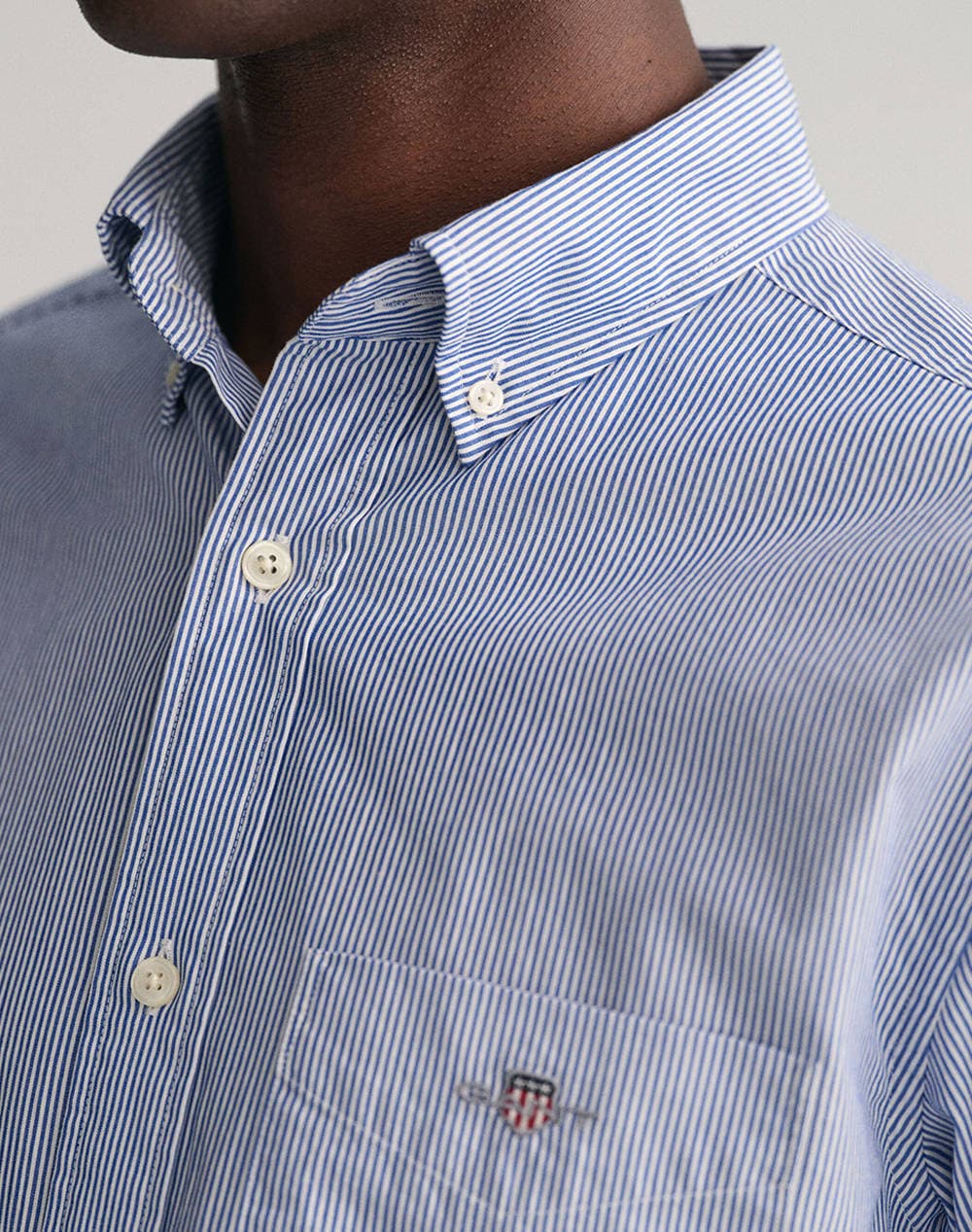 Men's Shirts Gant Blue