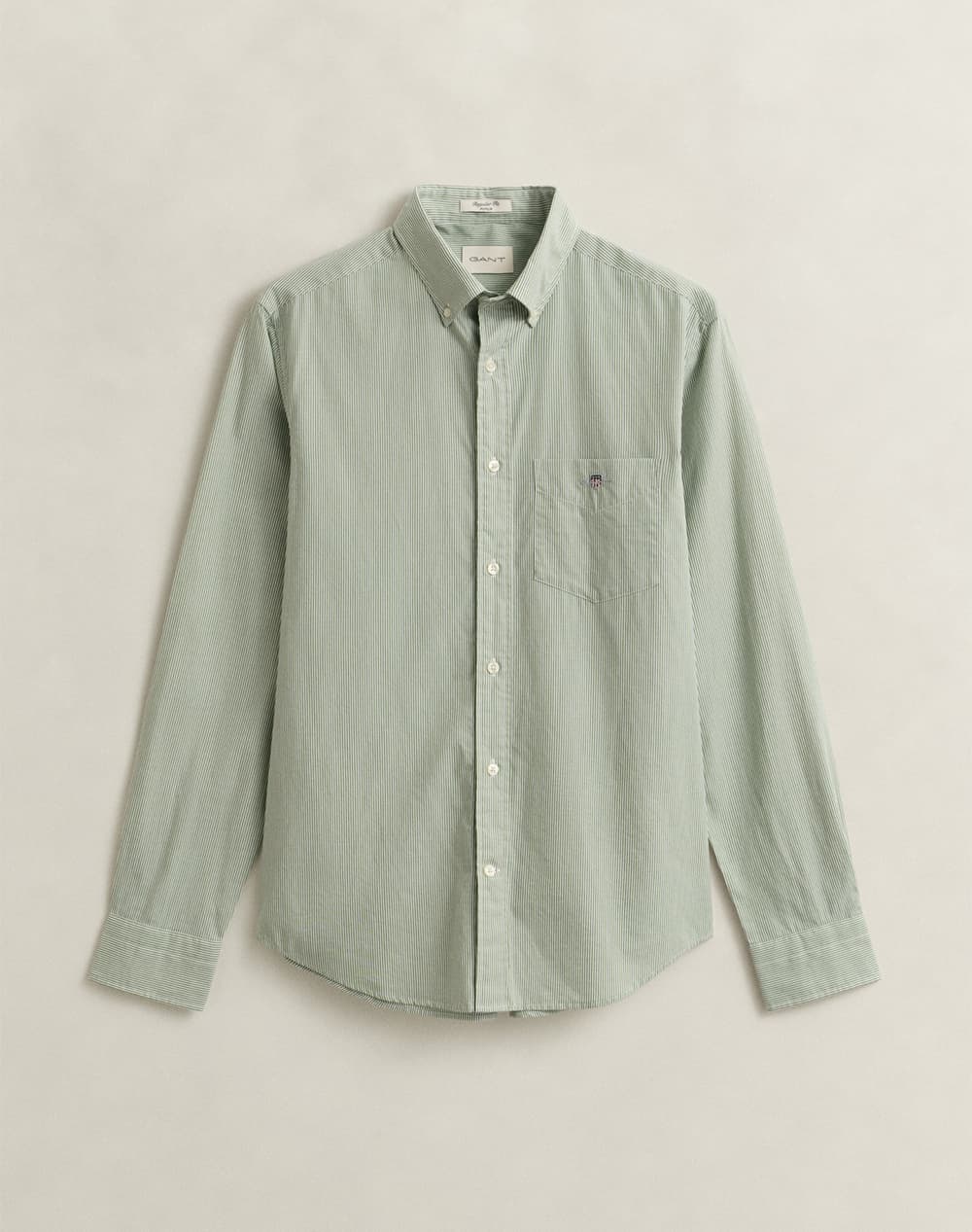 Men's Shirts Gant Green