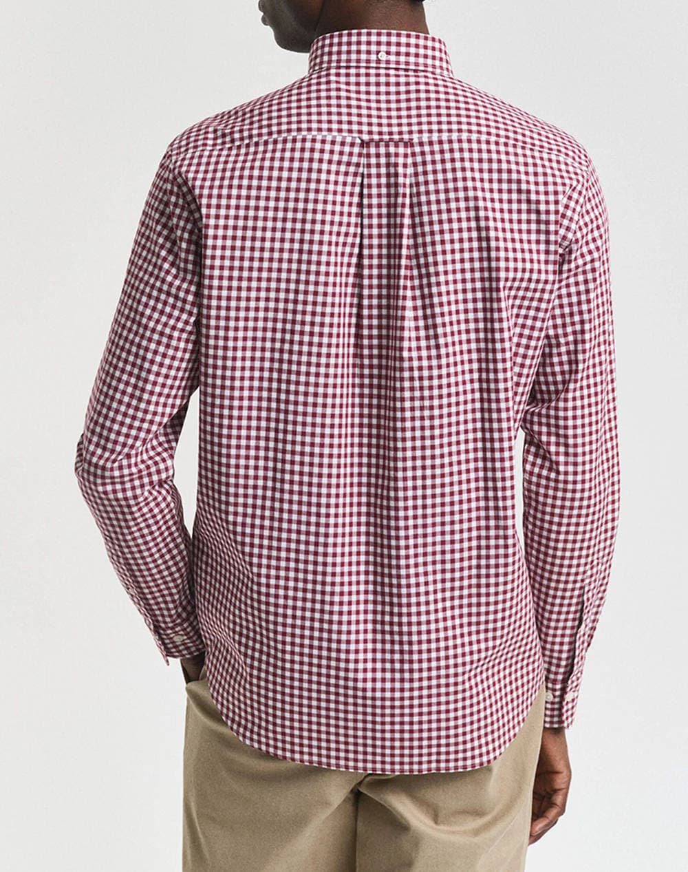 Men's Shirts Gant Bordeaux