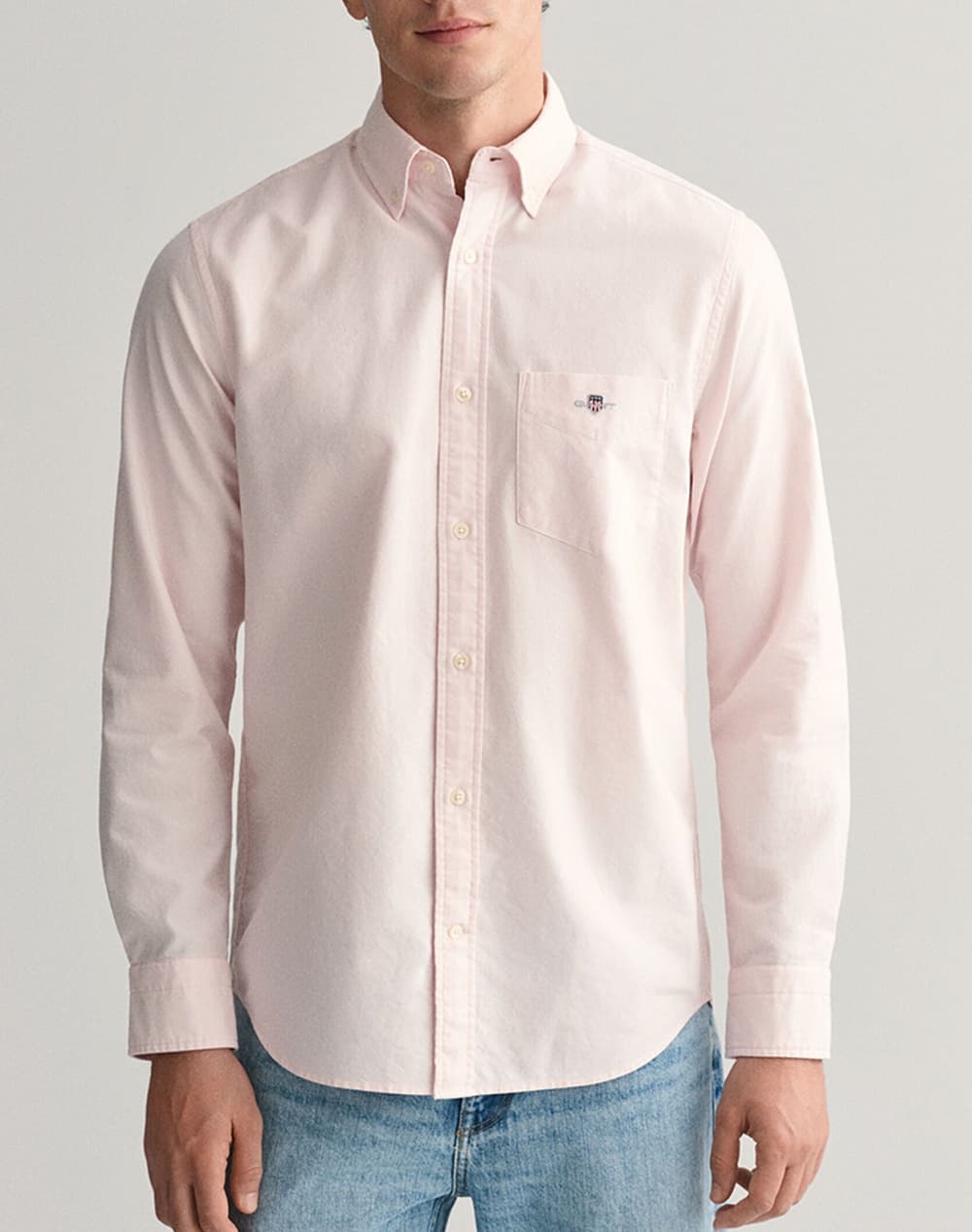 Men's Shirts Gant Pink