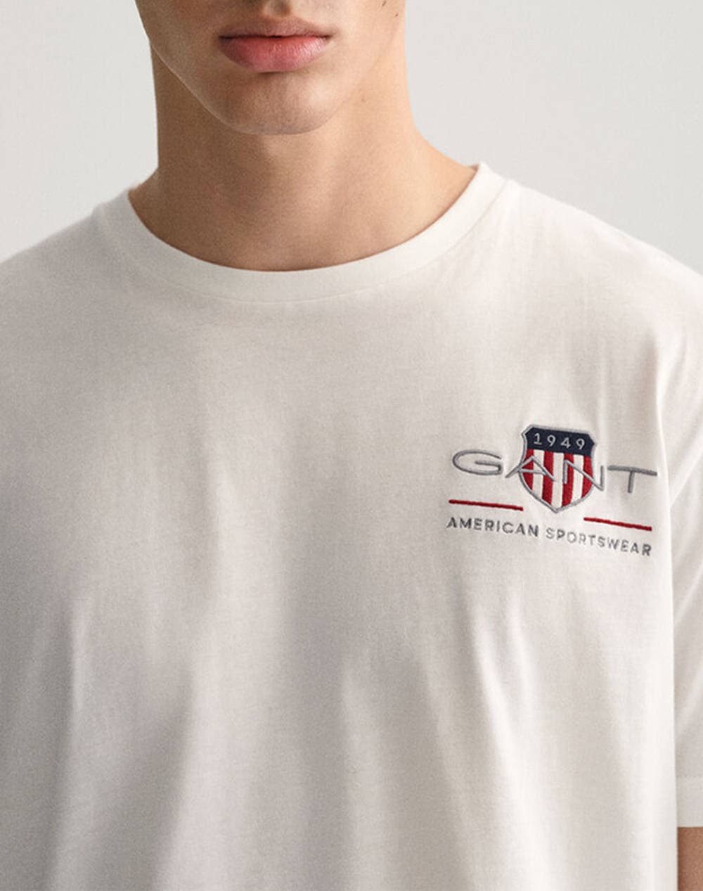 Men's T-Shirts Gant White