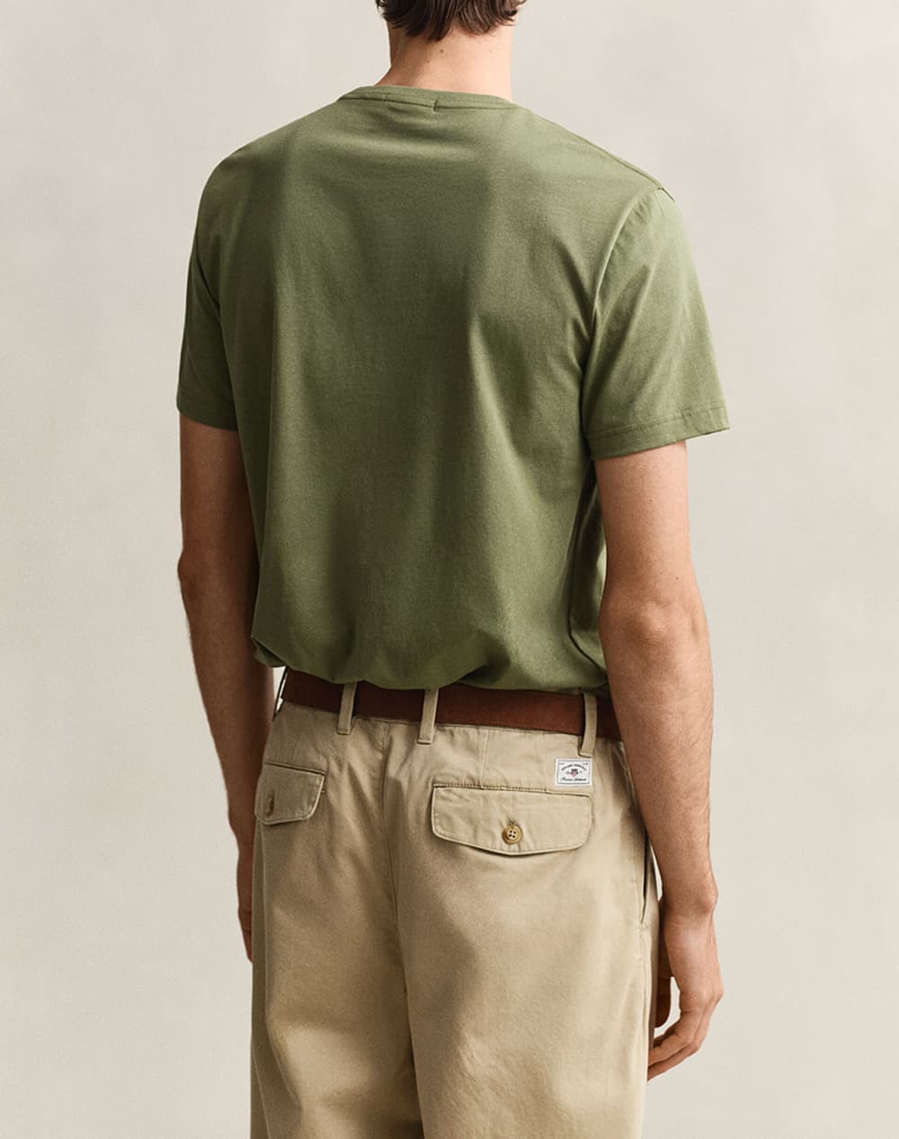 Men's T-Shirts Gant Green