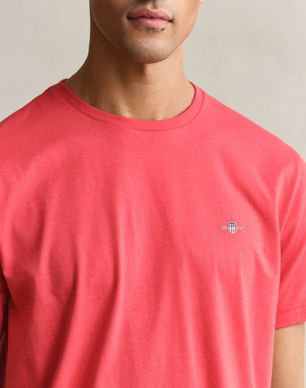 Men's T-Shirts Gant Coral