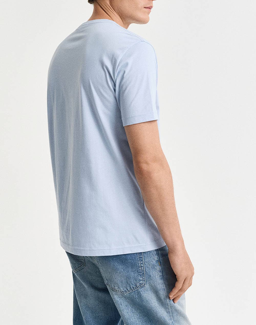 Men's T-Shirts Gant Blue
