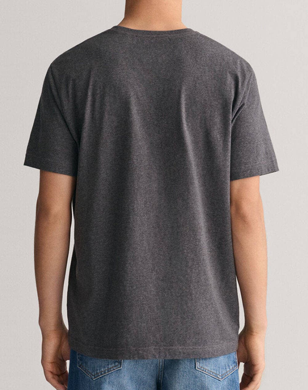 Men's T-Shirts Gant Gray