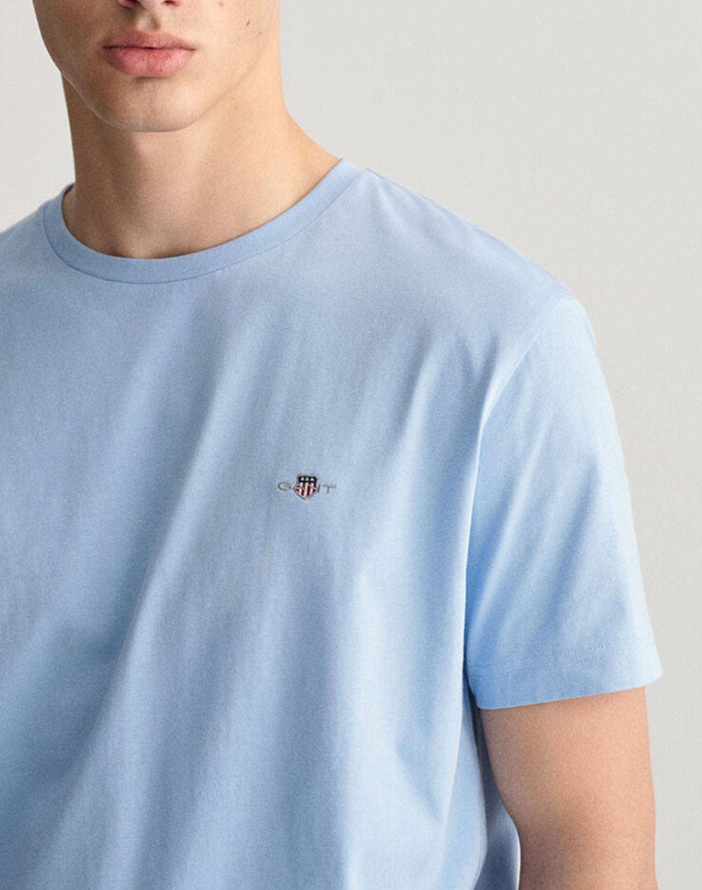 Men's T-Shirts Gant Blue
