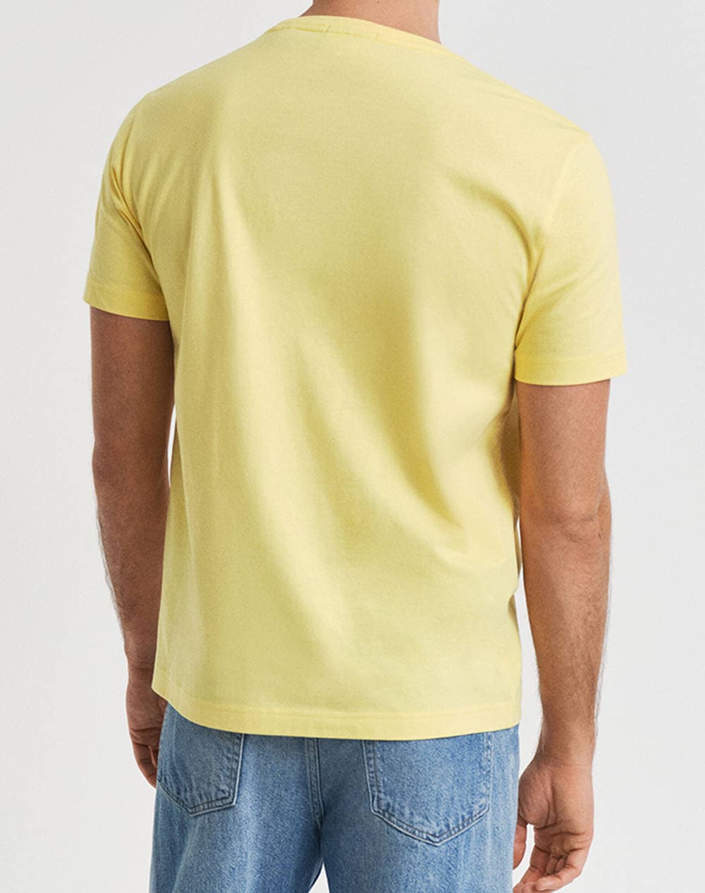 Men's T-Shirts Gant Yellow