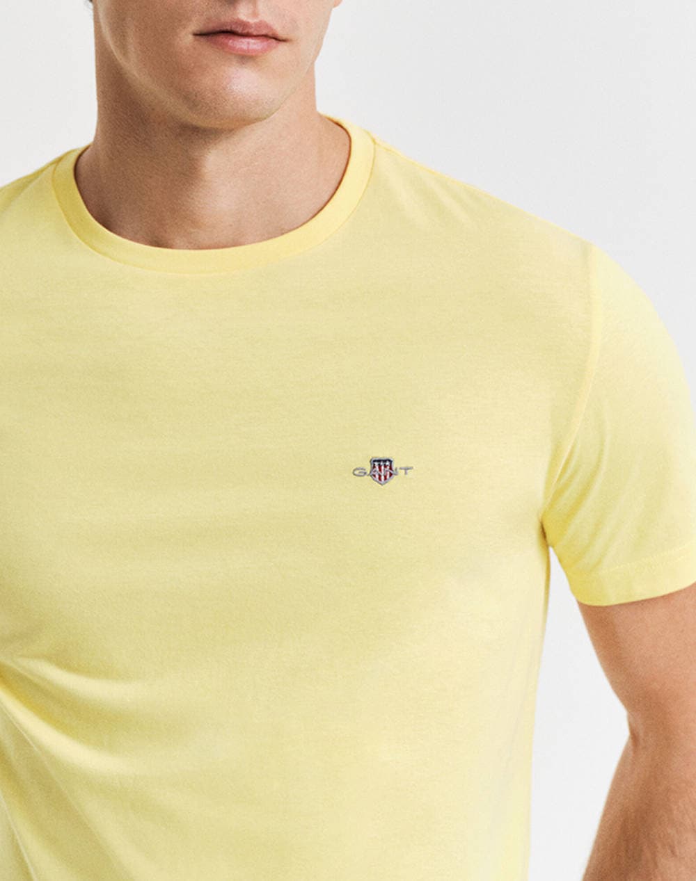 Men's T-Shirts Gant Yellow