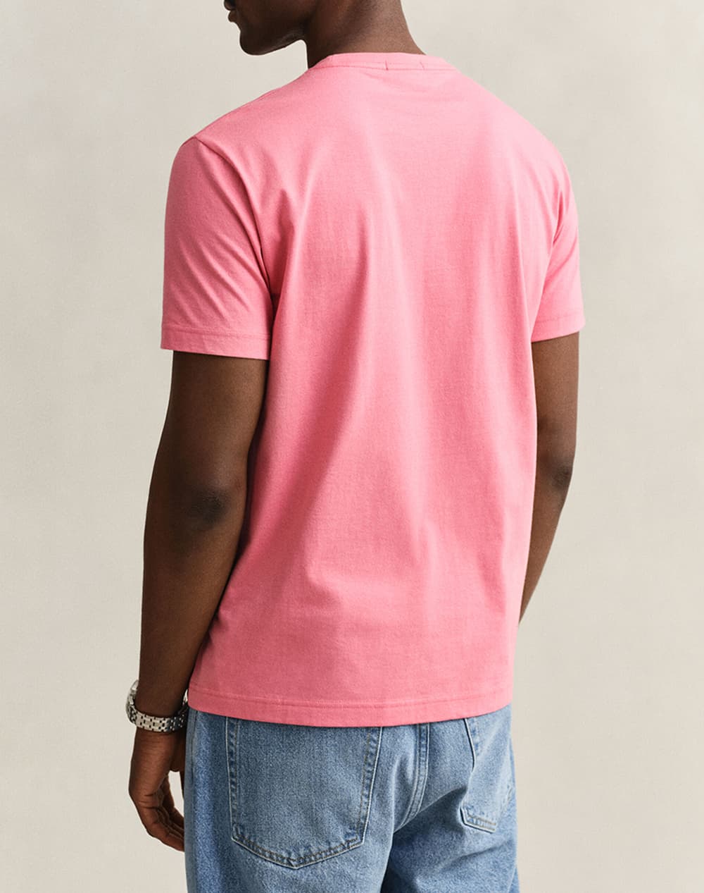 Men's T-Shirts Gant Pink