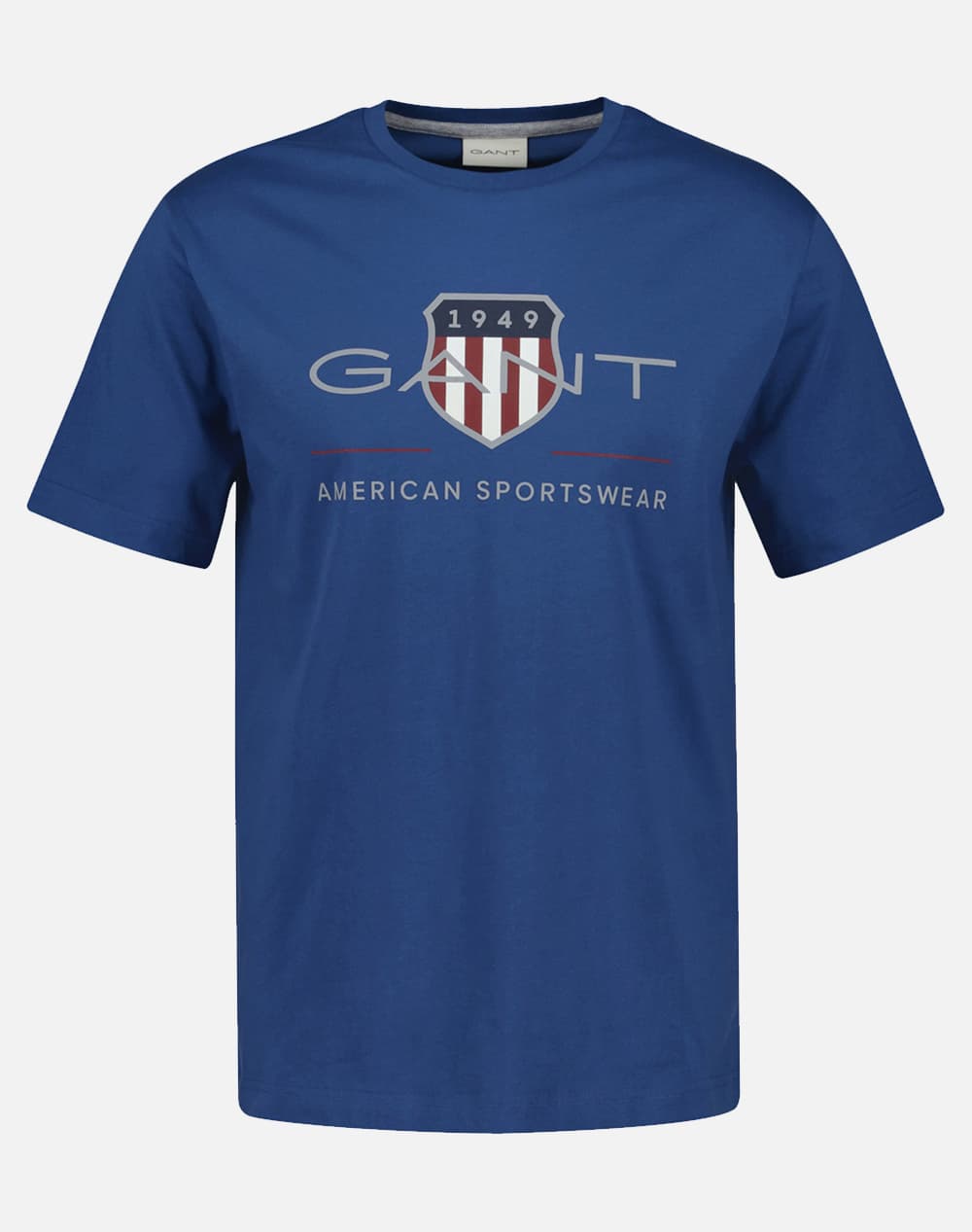 Men's T-Shirts Gant Blue