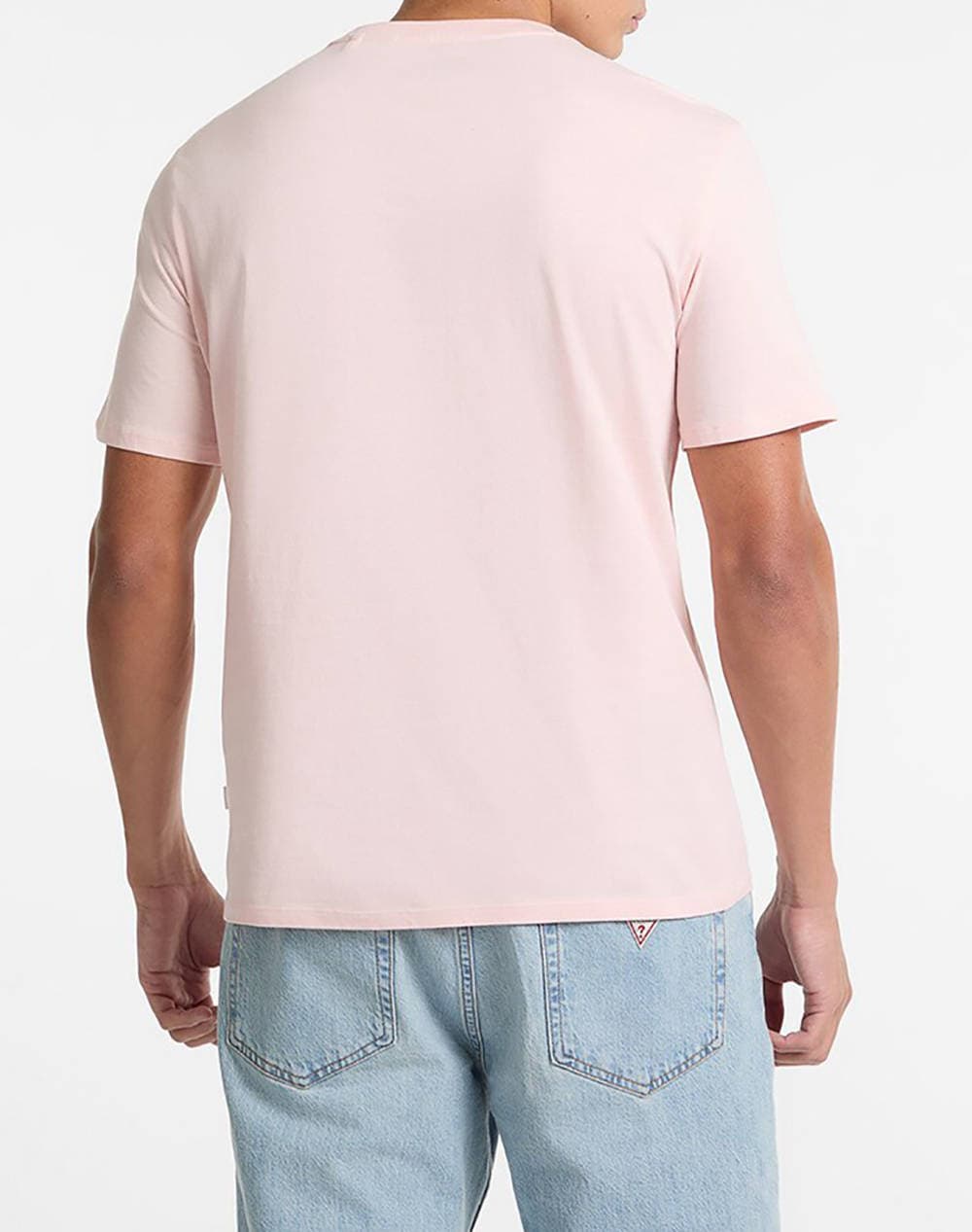 Men's T-Shirts Guess Jeans Pink