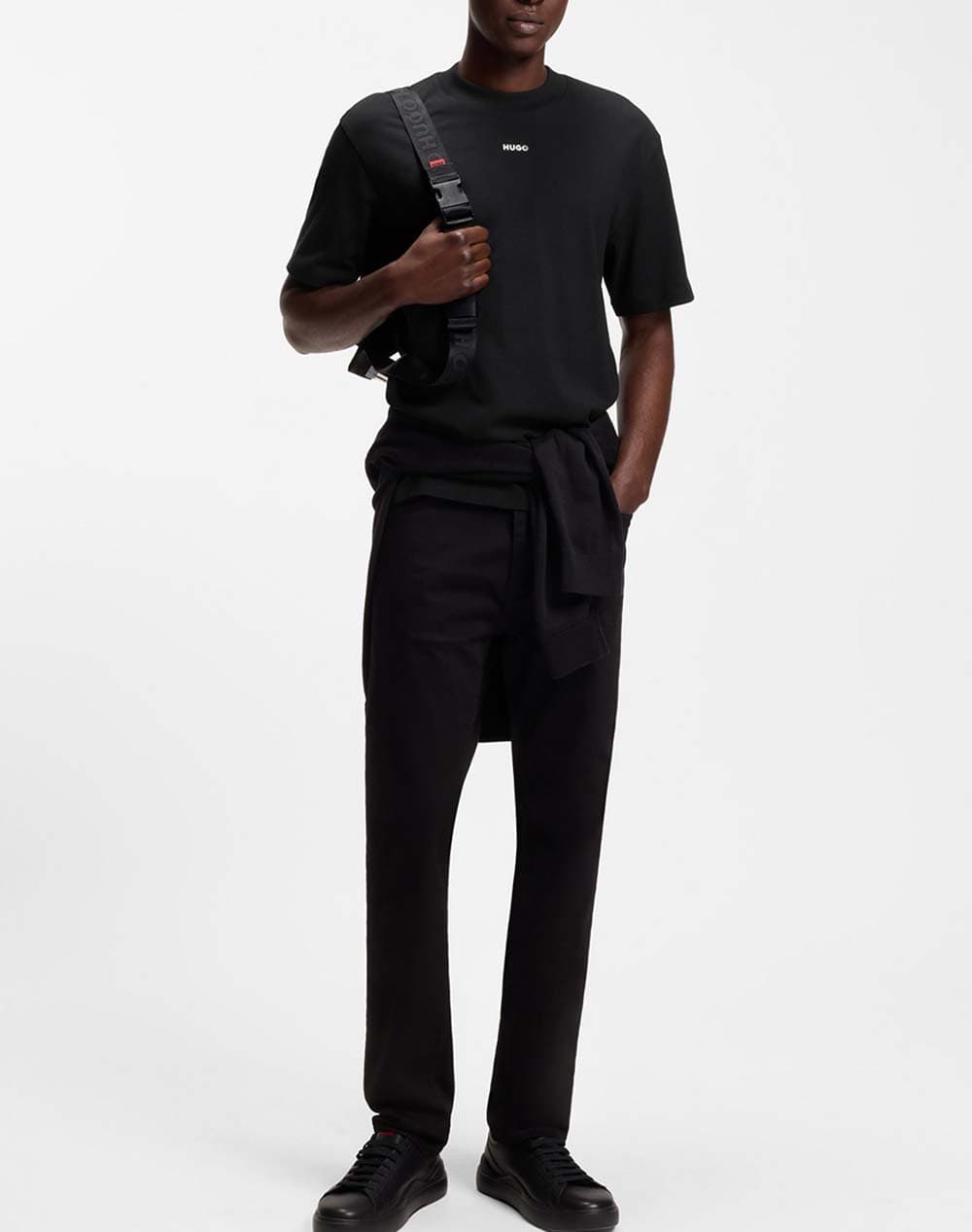 Men's T-Shirts Hugo Black