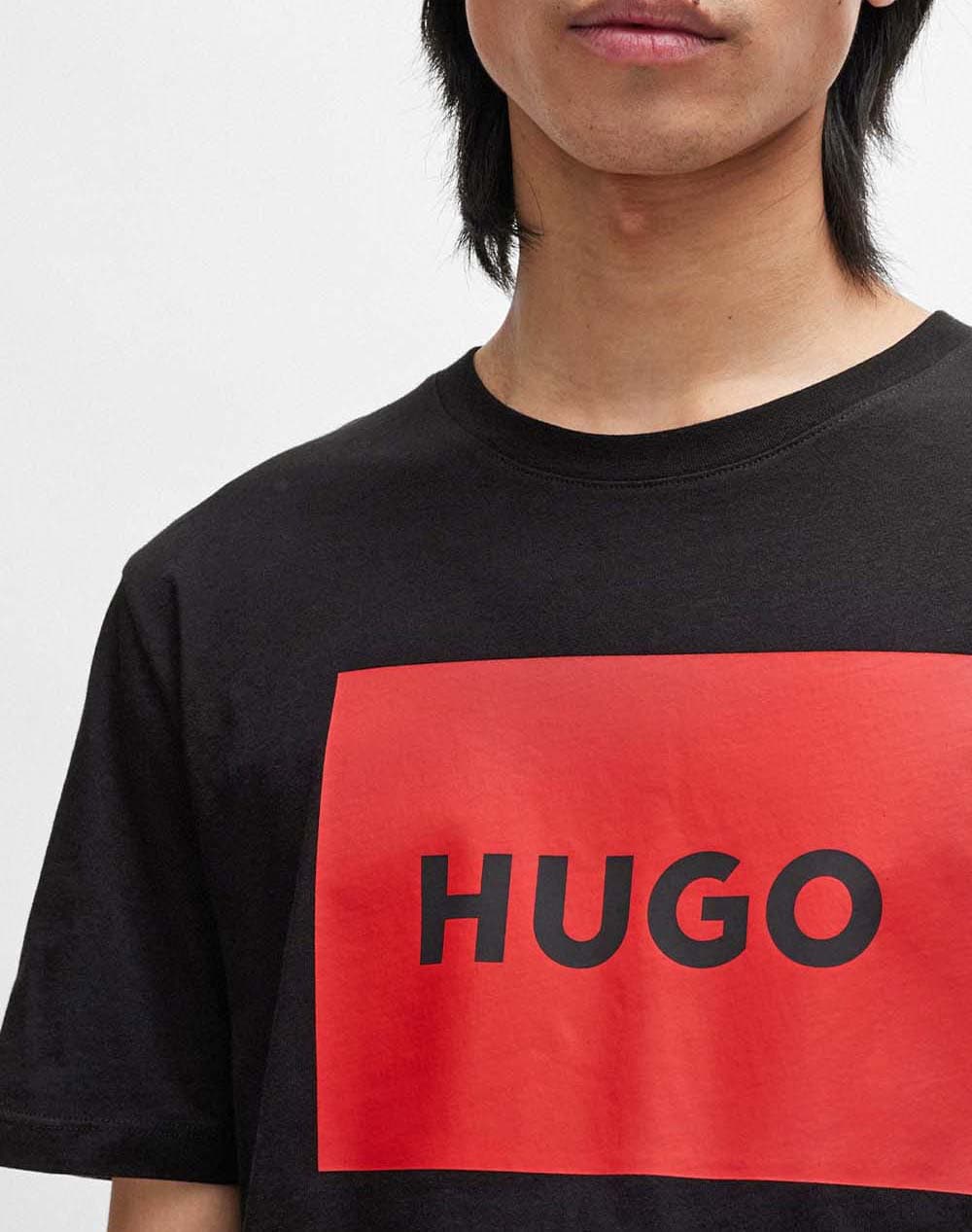 Men's T-Shirts Hugo Black