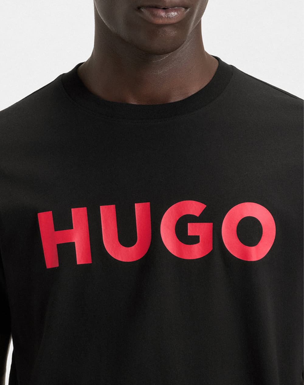 Men's T-Shirts Hugo Black