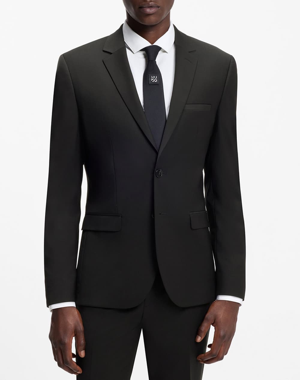 Men's Suits Hugo Black