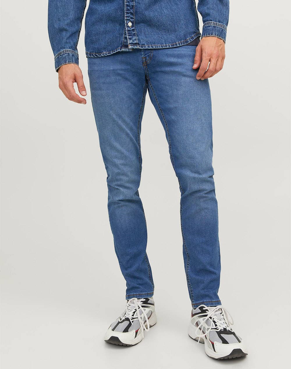 JACK&JONES JJIGLENN JJORIGINAL SQ 223 NOOS 12243592-BLUE DENIM DenimBlue