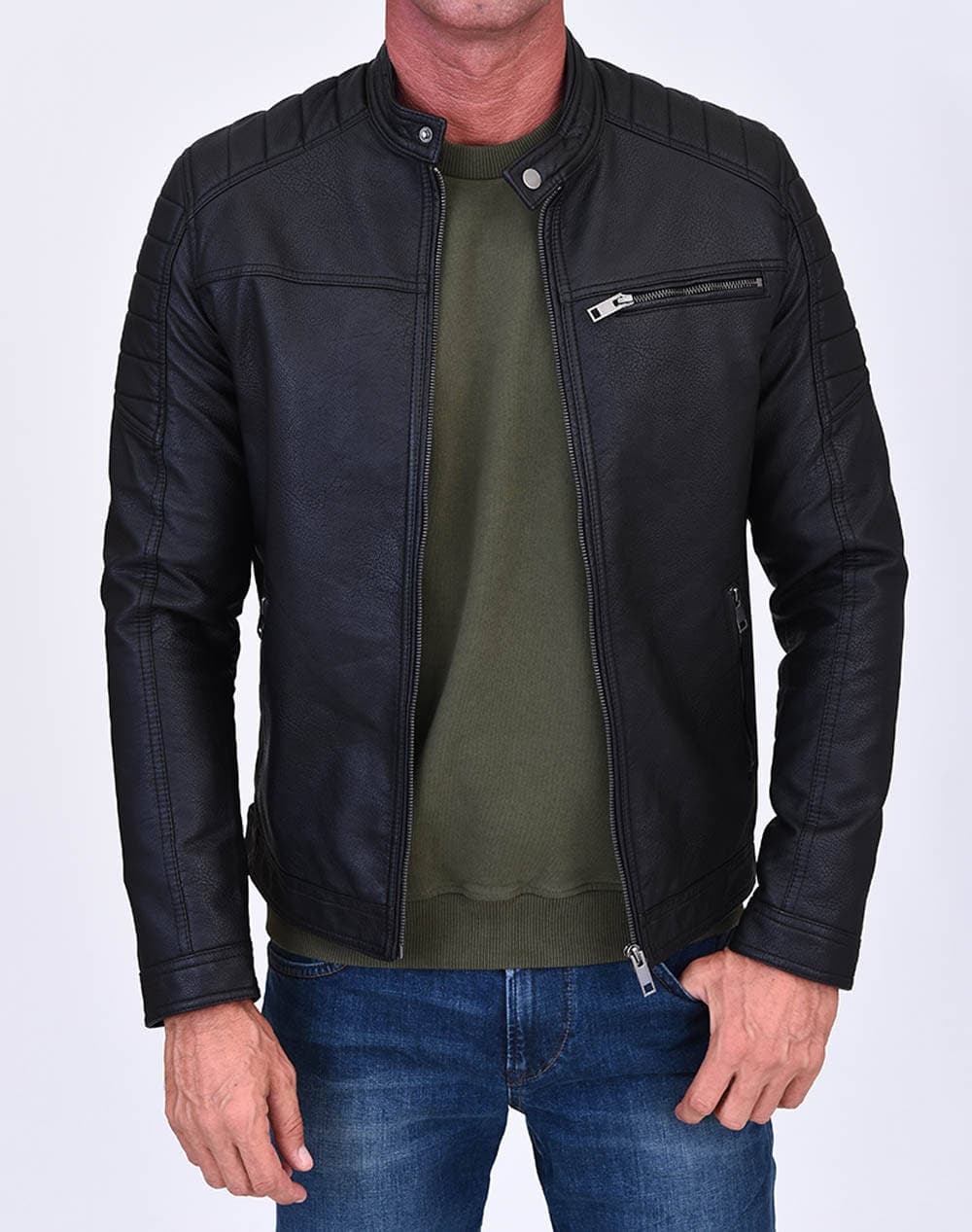 JACK JONES ΜΠΟΥΦΑΝ JACKET JCOROCKY 12147218-COG SandyBrown