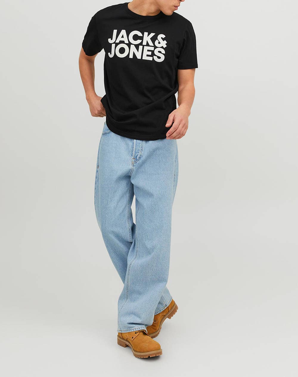 Men's T-Shirts Jack & Jones Black