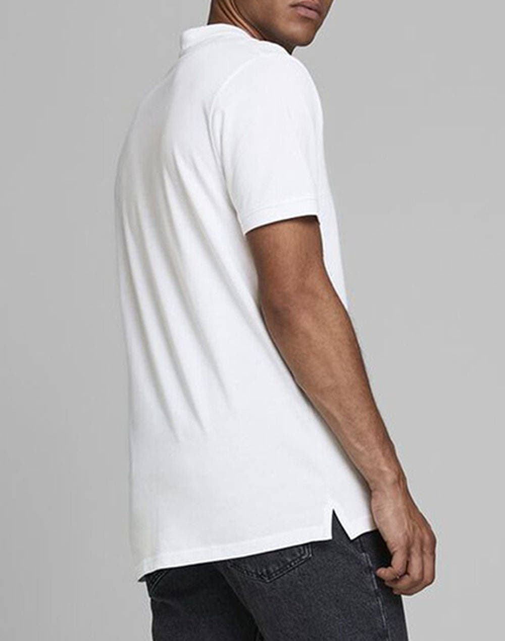 Men's Polo Shirts Jack & Jones White