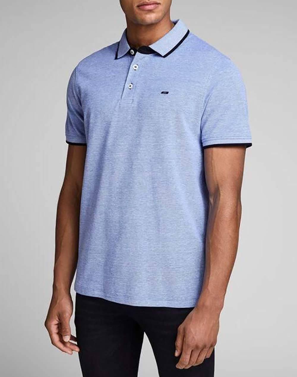 Men's Polo Shirts Jack & Jones Blue