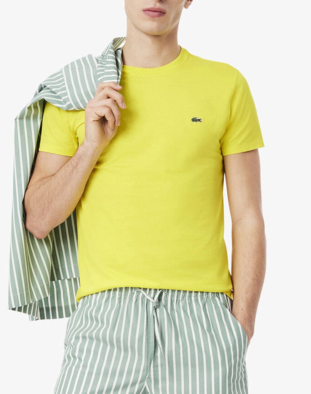 Men's T-Shirts Lacoste Yellow