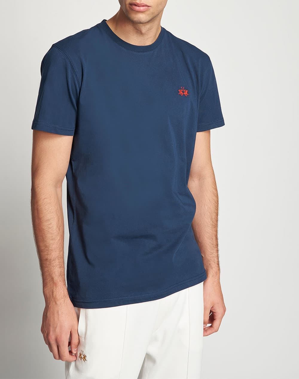 LAMARTINA ΜΠΛΟΥΖΑ T-SHIRT ΚΜ 3LMCCMR04-07017 NavyBlue