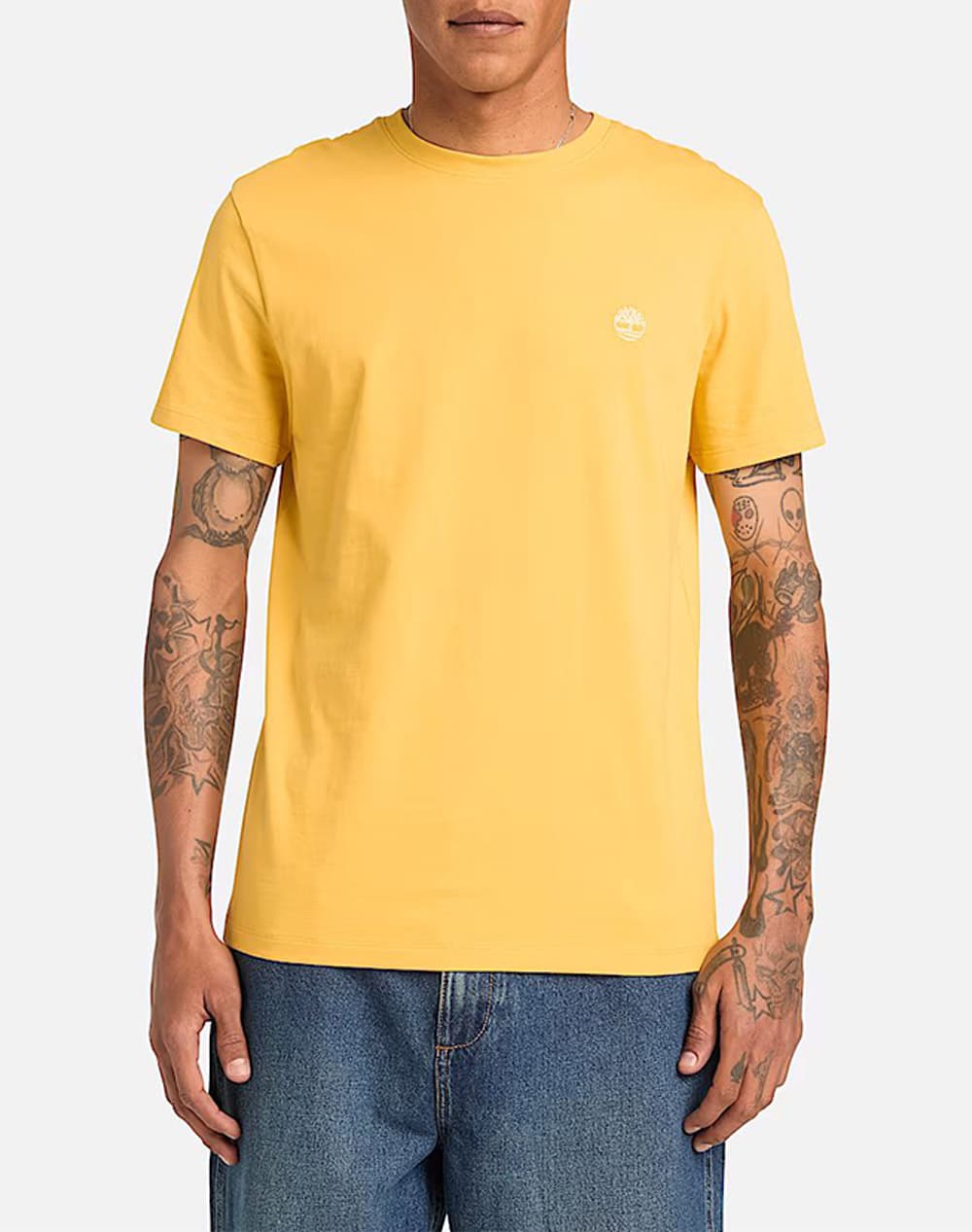 Men's T-Shirts Timberland Yellow
