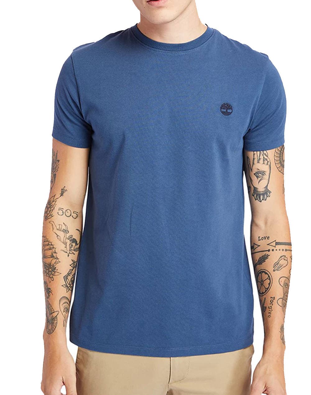TIMBERLAND SUN RIVER CREW T SHIRT TB0A2BPR-288 SteelBlue