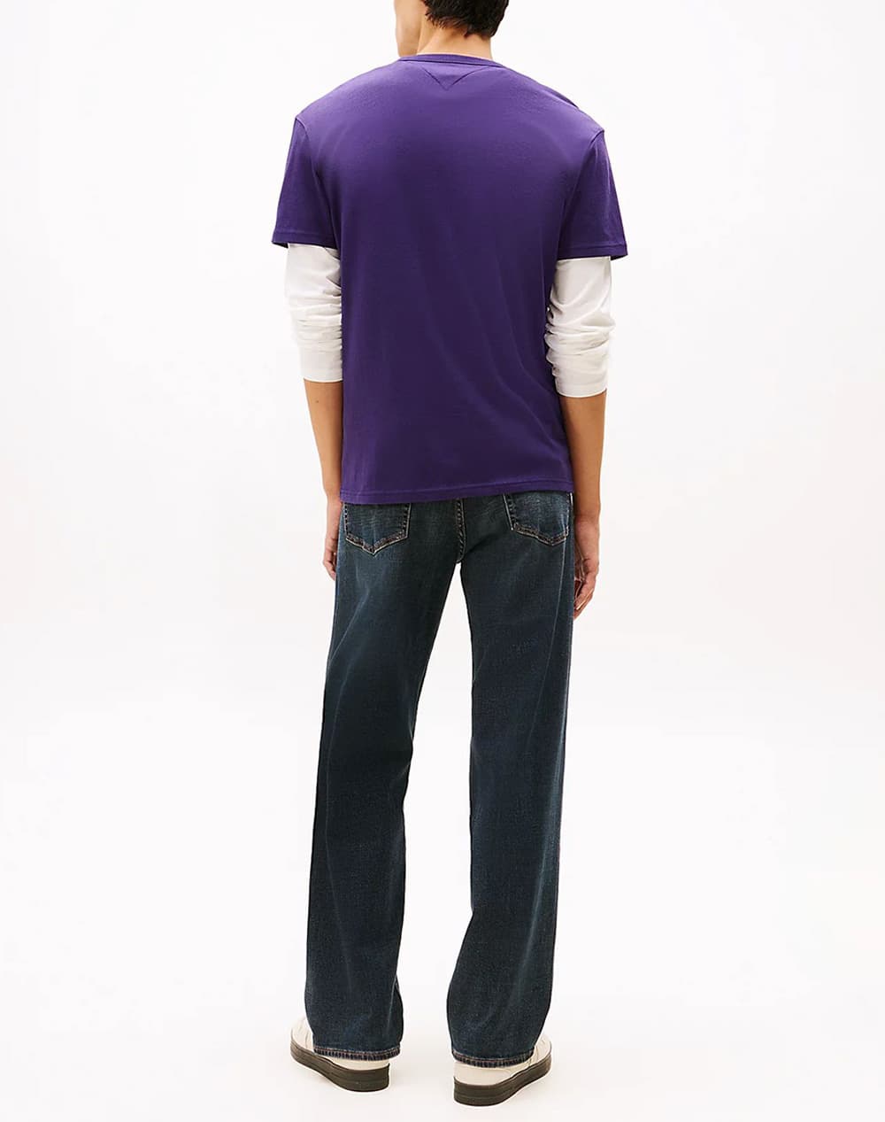 Men's T-Shirts Tommy Jeans Purple