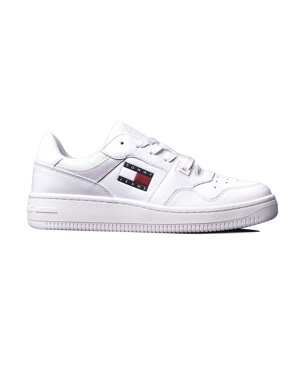 TOMMY JEANS TJM RETRO BASKET ESS EM0EM01671-YBR White