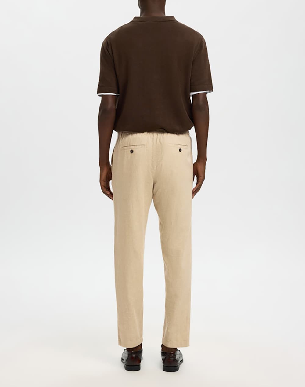 Men's Chino Pants Selected Beige