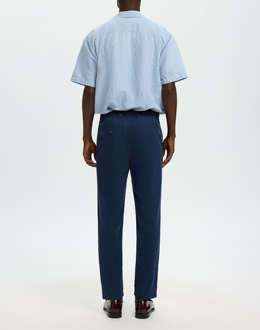 Men's Chino Pants Selected Blue