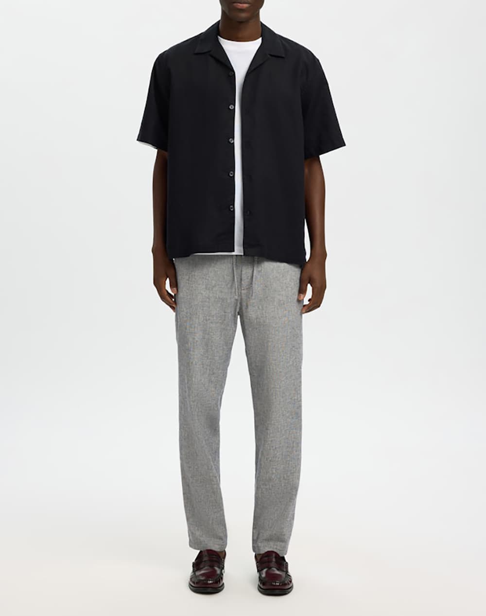 Men's Chino Pants Selected Gray