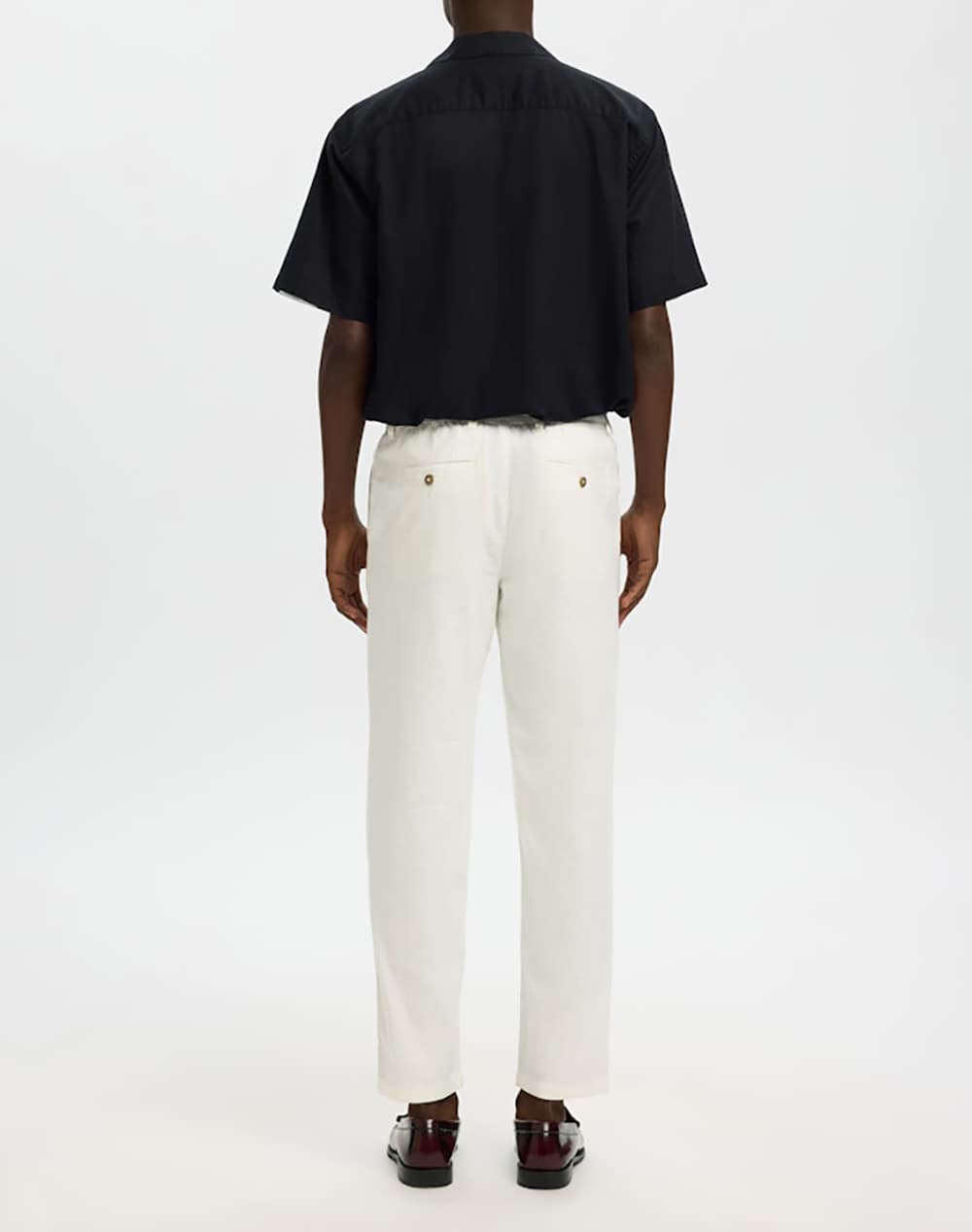 Men's Chino Pants Selected Ecru
