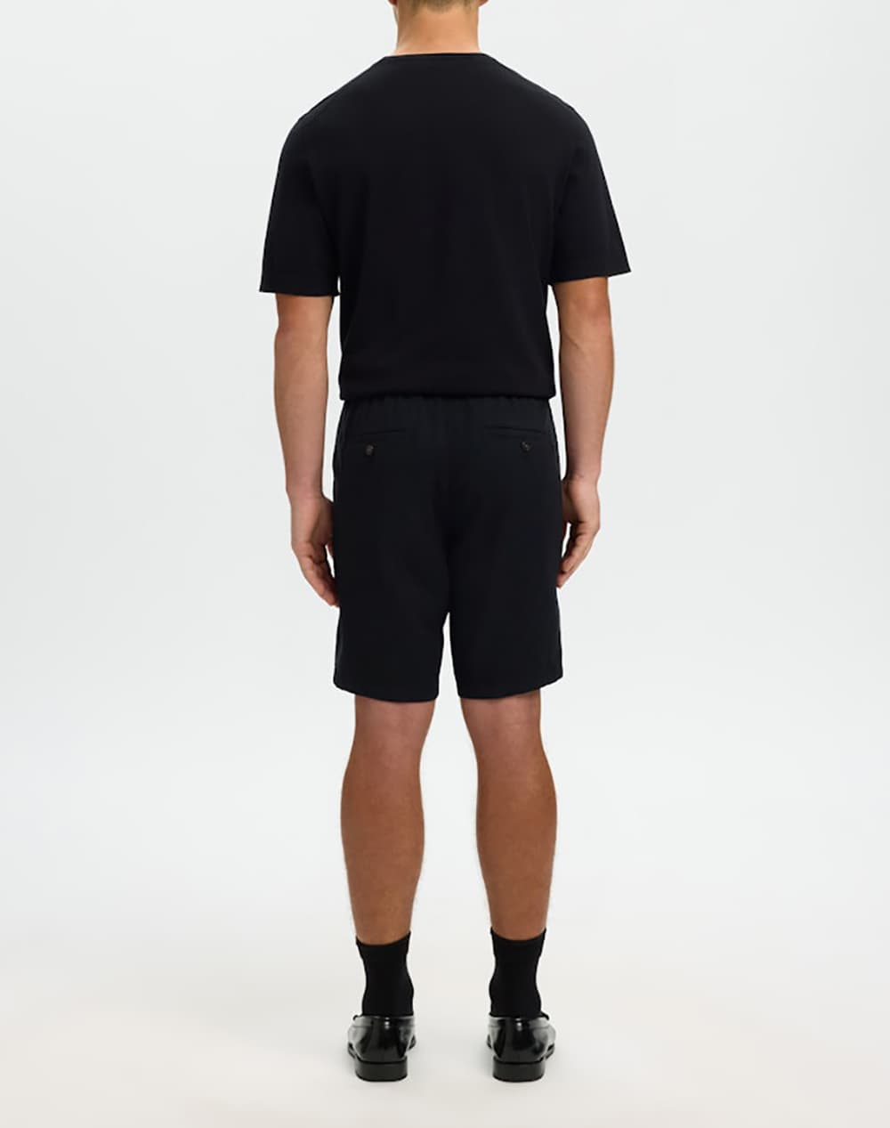 Men's Chino Shorts Selected Black