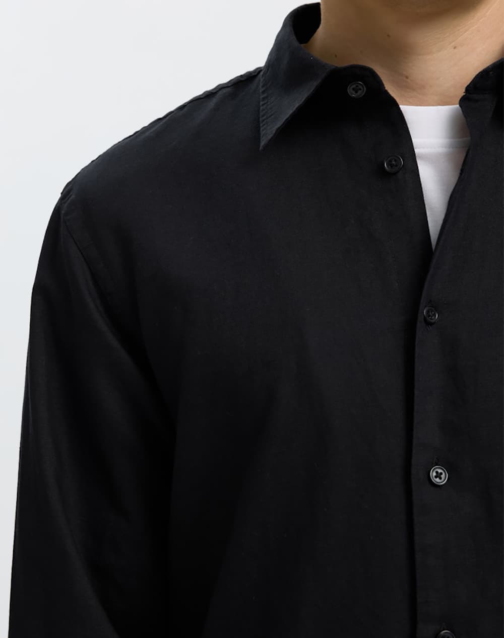 Men's Shirts Selected Black