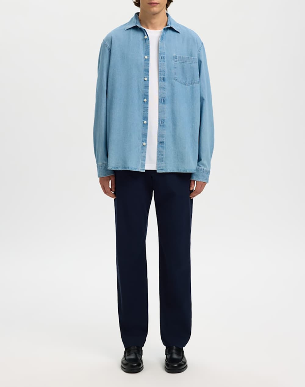 Men's Shirts Selected Blue