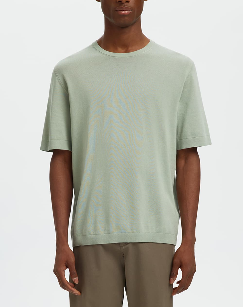 SELECTED SLMTORINO SS KNIT CREW NECK NOOS 16099828-Navy Blazer NavyBlue