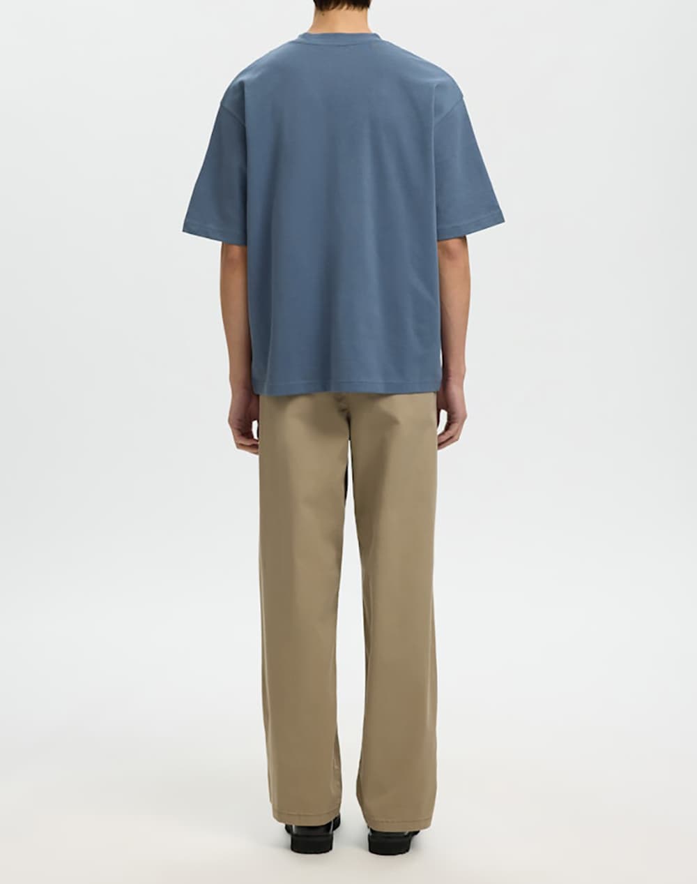 Men's T-Shirts Selected Blue